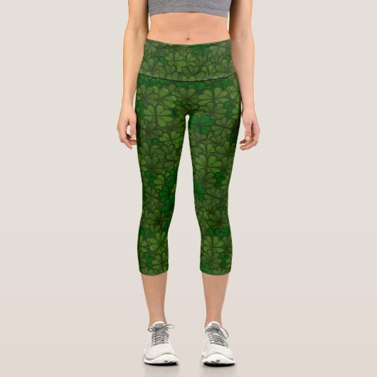 Leggings Capri Pattern St Patrick (Recto)