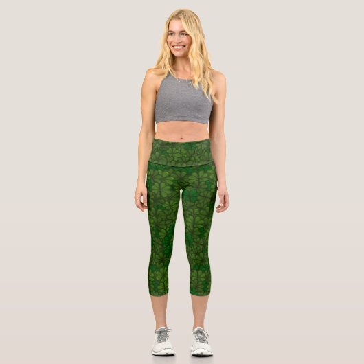 Leggings Capri Pattern St Patrick (Recto)
