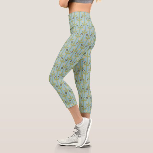Leggings Capri Patters de Floral (Gauche)