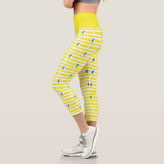 Leggings Capri Patters de Robot Chicken (Gauche)