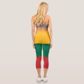 Leggings Capri pavillon lituanien (Verso)
