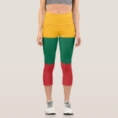 Leggings Capri pavillon lituanien (Recto)