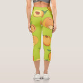 Leggings Capri Peach Pattern 4 (Verso)