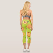 Leggings Capri Peach Pattern 4 (Verso)