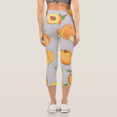 Leggings Capri Peach Pattern 6 (Verso)
