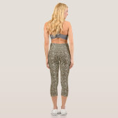 Leggings Capri peau de léopard (Verso)
