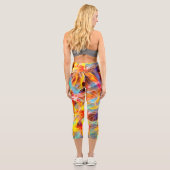 Leggings Capri Pensées Confuses (Verso)