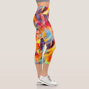 Leggings Capri Pensées Confuses
