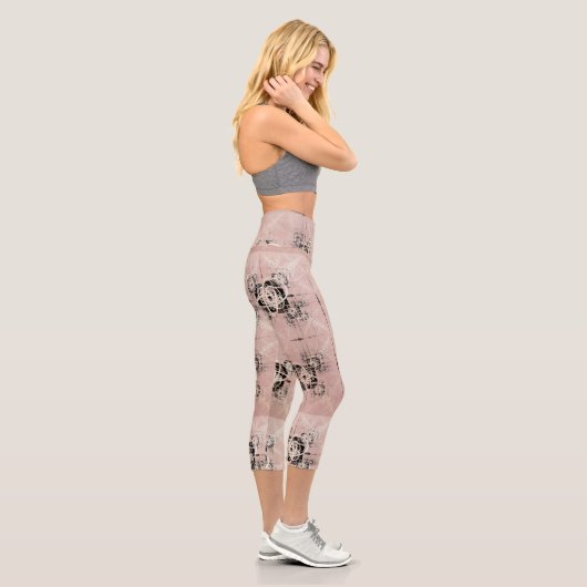 Leggings Capri Penser Pastel Twists High Wasted Capris (Droite)