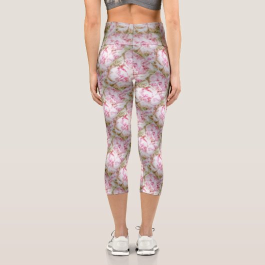 Leggings Capri Peony Bliss (Verso)