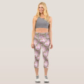 Leggings Capri Peony Bliss (Recto)