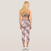 Leggings Capri Peony Bliss (Verso)