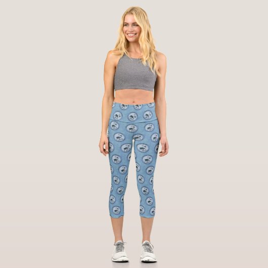 Leggings Capri Père Noël 1er Polar Airlift Sqdn - Subduit (Recto)