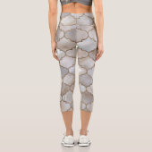 Leggings Capri Perle et or marocain (Verso)