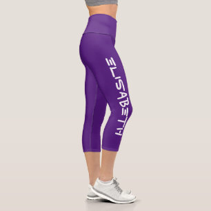 Leggings Capri Personnalisé sur mesure - Modèle Elisabeth 1
