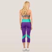 Leggings Capri Personnalisé sur mesure - Modèle Elisabeth 2 (Verso)