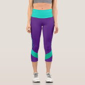 Leggings Capri Personnalisé sur mesure - Modèle Elisabeth 2 (Recto)