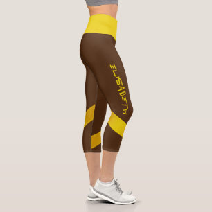 Leggings Capri Personnalisé sur mesure - Modèle Elisabeth 3