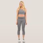 LEGGINGS CAPRI PERSONNALISER LES LÉGUMES DE CAPRI<br><div class="desc">PERSONNALISER Capri Leggings - Cliquez sur "Personnaliser ce Modèle" pour ajouter votre nom ou un autre texte...  - Faites un grand cadeau!</div>