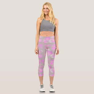 Leggings Capri Pétales Aquarelle