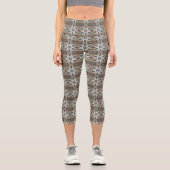 Leggings Capri Pétales Célestes de l'Infini (Recto)