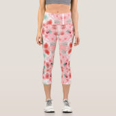 Leggings Capri Pétales dans la Brume (Recto)
