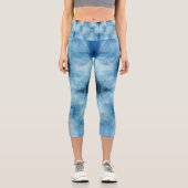 Leggings Capri Pétales éparpillées (Recto)
