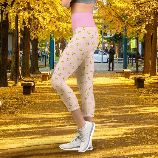 Leggings Capri Petit Citron Rose