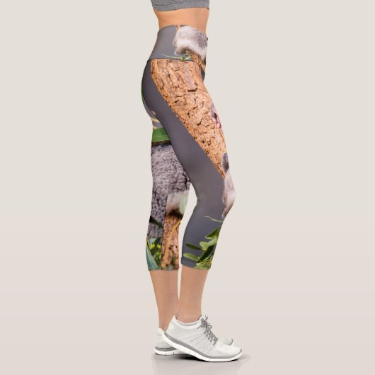 Leggings Capri Petit koala doux (Droite)