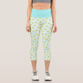 Leggings Capri Petite lumière bleu citron (Recto)