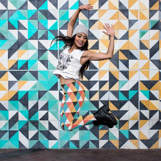 Leggings Capri Petits triangles