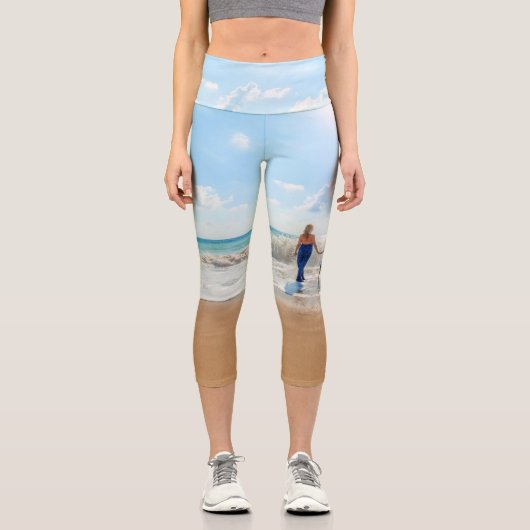 Leggings Capri Photo de Custom (Recto)
