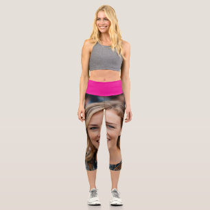 Leggings Capri Photo de professeur personnaliser