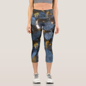 Leggings Capri Photographie russe à mur de pierre croate (Recto)