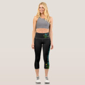 Leggings Capri Pickleball Blue Green Whimy (Recto)