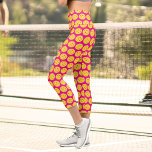 Leggings Capri Pickleball Player Pickleball Motif rose vif<br><div class="desc">Allez sur le terrain avec ces jambières capri de pickleball amusantes avec un groupe de haut taille. Super confortable et mignon,  ils sont parfaits pour les joueurs de tournoi,  les joueurs de rec et juste de traîner.</div>