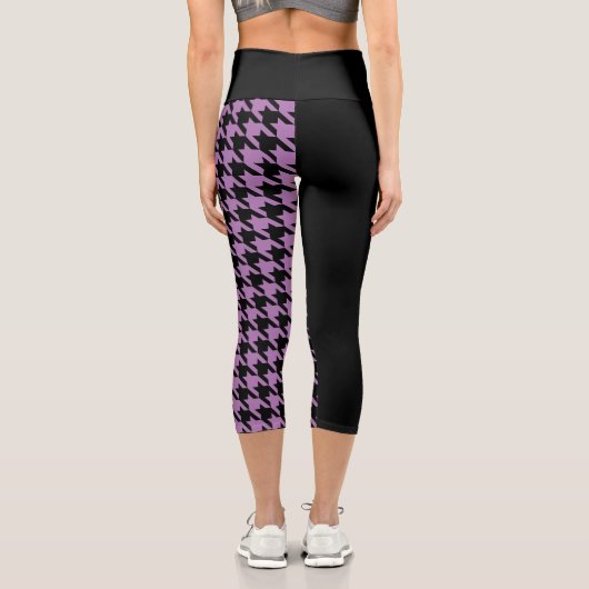 Leggings Capri Pied de fond / Noir (Verso)