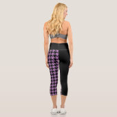 Leggings Capri Pied de fond / Noir (Verso)