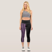 Leggings Capri Pied de fond / Noir (Recto)