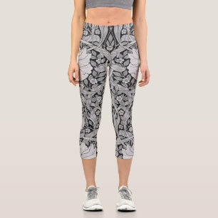 Leggings Capri Pimpernel Gris Monotone, William Morris