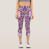 Leggings Capri Pimpernel Purple, William Morris (Recto)
