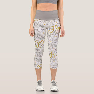 Leggings Capri Pine de Noël Twig