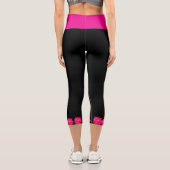 LEGGINGS CAPRI PINK ROSES      (Verso)