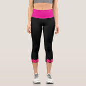 LEGGINGS CAPRI PINK ROSES      (Recto)