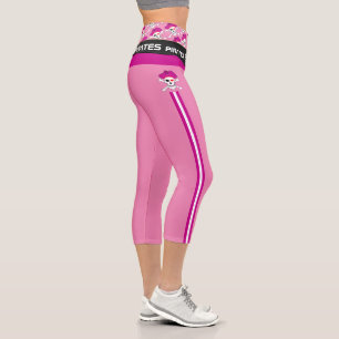 Leggings Capri Pirate Skull & Pirates Drapeau jeux de mode, Fitne