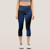 Leggings Capri Pixel motif 01.B.bw.S Noir (Recto)