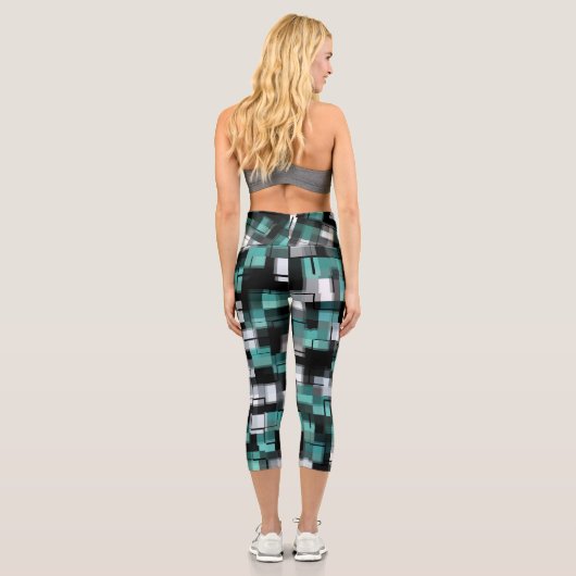 Leggings Capri Plaid (Verso)