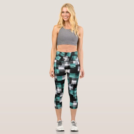 Leggings Capri Plaid (Recto)