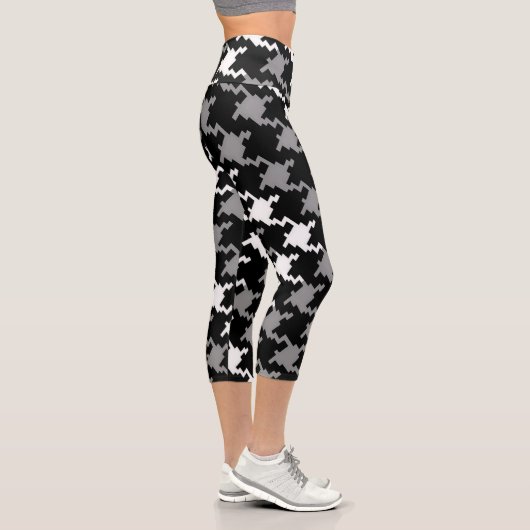 Leggings Capri Plat noir et gris (Droite)