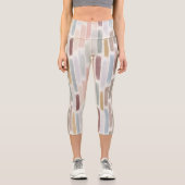 Leggings Capri Pluie de couleurs (Recto)